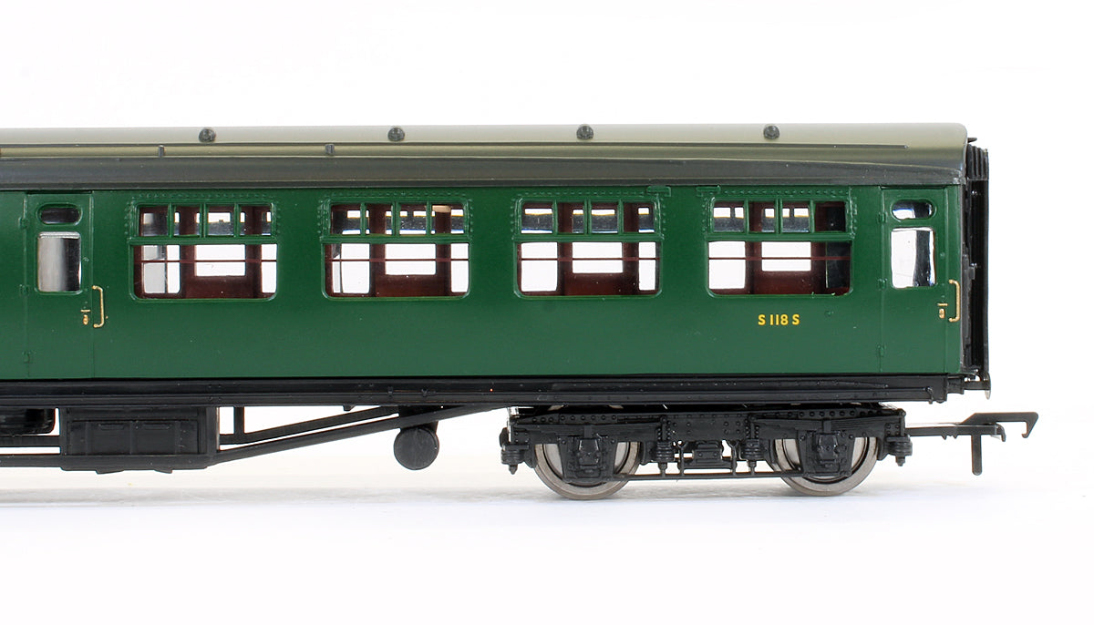 Pre-Owned 63ft Bulleid 2nd Corridor BR (SR) Green 'S 118S'