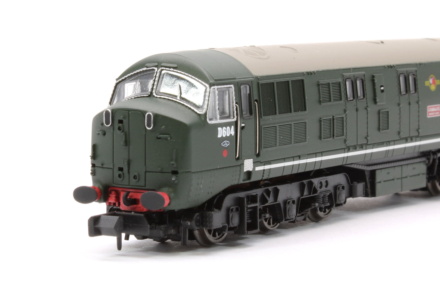 Class 41 'Warship' Disc Headcode D604 'Cossack' BR Green (Late Crest) Diesel Locomotive