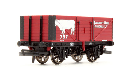 Pre-Owned 7 Plank Wagon 'Bullcroft Main Colliery Co Ltd' No.757