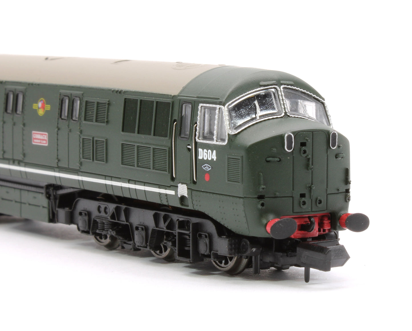 Class 41 'Warship' Disc Headcode D604 'Cossack' BR Green (Late Crest) Diesel Locomotive