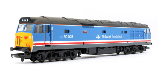 Pre-Owned Network Southeast Class 50028 'Tiger' Diesel Locomotive - DCC Fitted