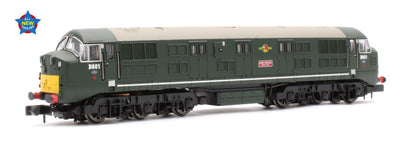 Class 41 'Warship' Disc Headcode D601 'Ark Royal' BR Green (Small Yellow Panels) Diesel Locomotive