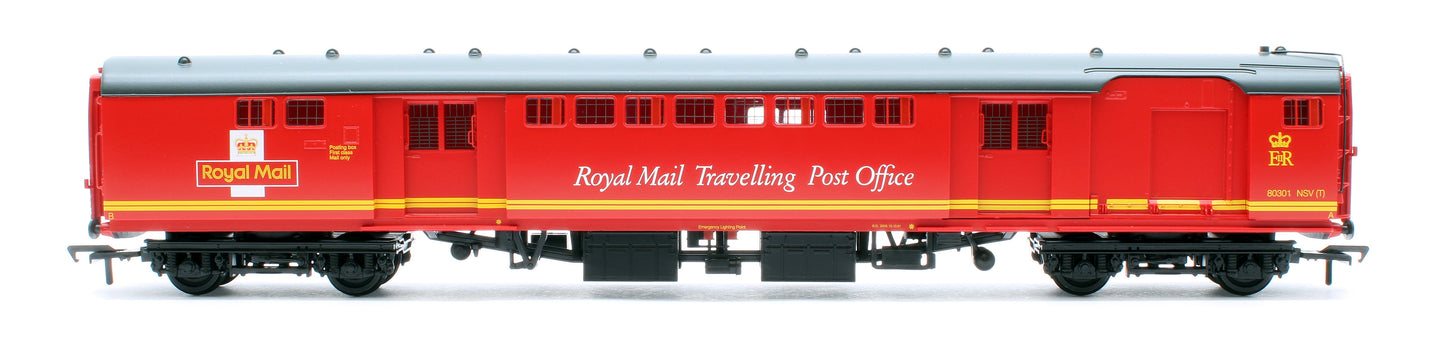 Pre-Owned BR Mk1 POS Post Office Sorting Van Royal Mail Travelling Post Office No. 80301