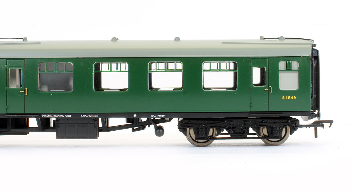 Pre-Owned 39-262A BR MK1 Miniature Buffet Car RMB BR (SR) Green 'S1849'