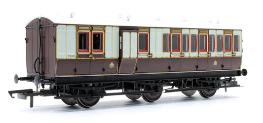 Pre-Owned 6 Wheel Brake 3rd 7523 In LNWR Livery Genesis Coach