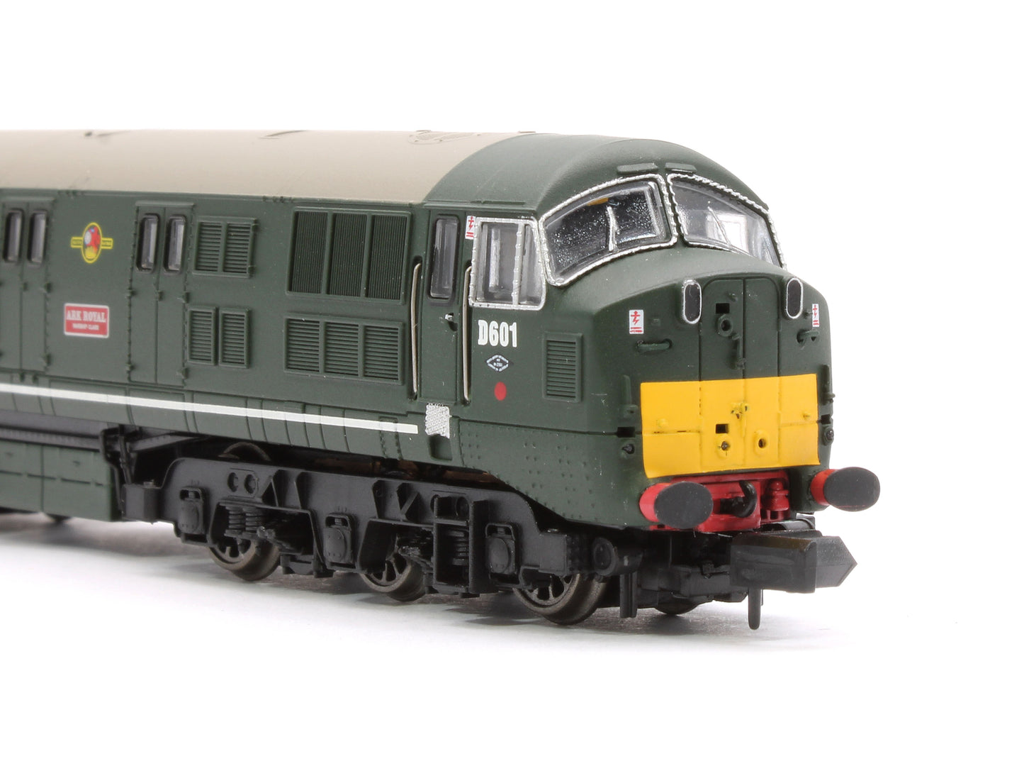 Class 41 'Warship' Disc Headcode D601 'Ark Royal' BR Green (Small Yellow Panels) Diesel Locomotive