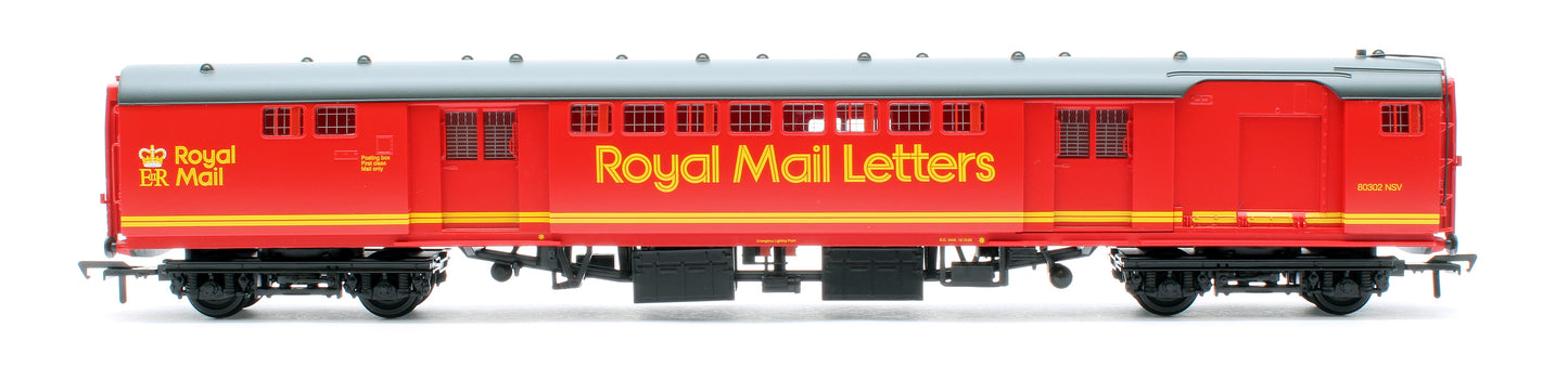 BR Mk1 POS Post Office Sorting Van Royal Mail Letters No. 80302