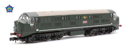 Pre-Owned Class 41 'Warship' Disc Headcode D601 'Ark Royal' BR Green (Late Crest) Diesel Locomotive