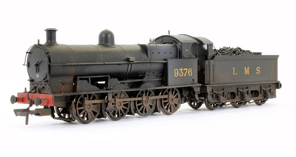 Pre-Owned Class G2A 9376 LMS Black Steam Locomotive (Custom Weathered)