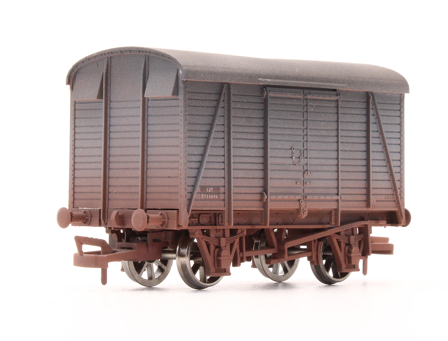 Pre-Owned 4F-021-006 BR Grey Box Van - Weathered