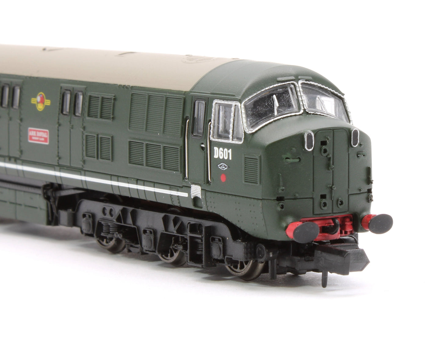 Pre-Owned Class 41 'Warship' Disc Headcode D601 'Ark Royal' BR Green (Late Crest) Diesel Locomotive