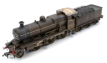 Bespoke Weathered S4102-02 LB&SCR K Class 2-6-0 LBSC Umber Brown No.342 Steam Locomotive