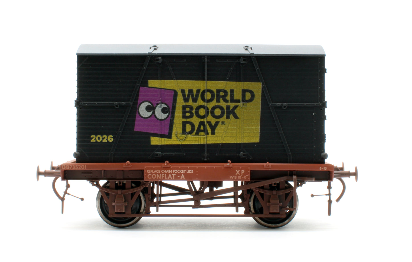 7F-037-021W Ventilated Van World Book Day - Weathering