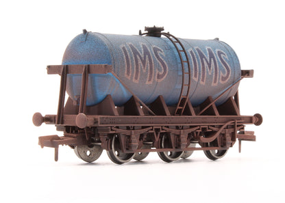 Pre-Owned 4F-031-008 'Independent Milk' 6 Wheel Tank Wagon - Weathered