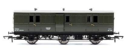 Pre-Owned H4-6FB-901C 6 Wheel Full Brake Tool Van BR Olive Green No.TDS832