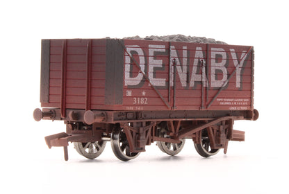 Pre-Owned 4F-080-109 'Denaby' 8 Plank Wagon No.3182 - Weathered