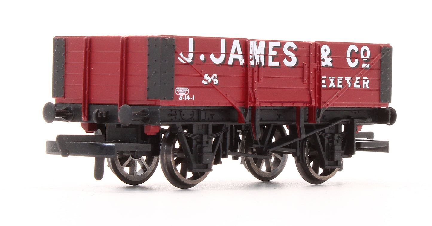 Pre-Owned R6700 'J.James & Co' 5 Plank Wagon No.96