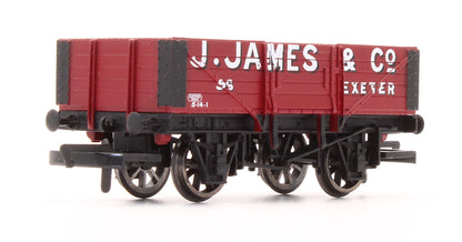 Pre-Owned R6700 'J.James & Co' 5 Plank Wagon No.96