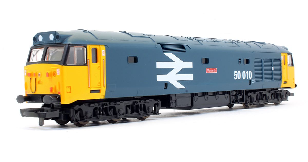 Pre-Owned BR Large Logo Blue Class 50010 'Monarch' Diesel Locomotive