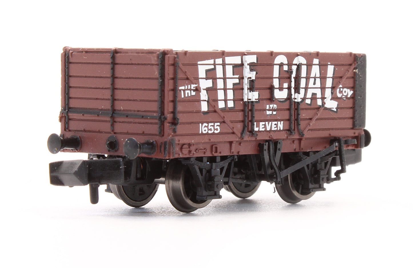 Pre-Owned 377-075K1 'Fife Coal' 7 Plank End Door Wagon No.1655 - Limited Edition