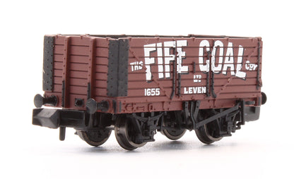 Pre-Owned 377-075K1 'Fife Coal' 7 Plank End Door Wagon No.1655 - Limited Edition