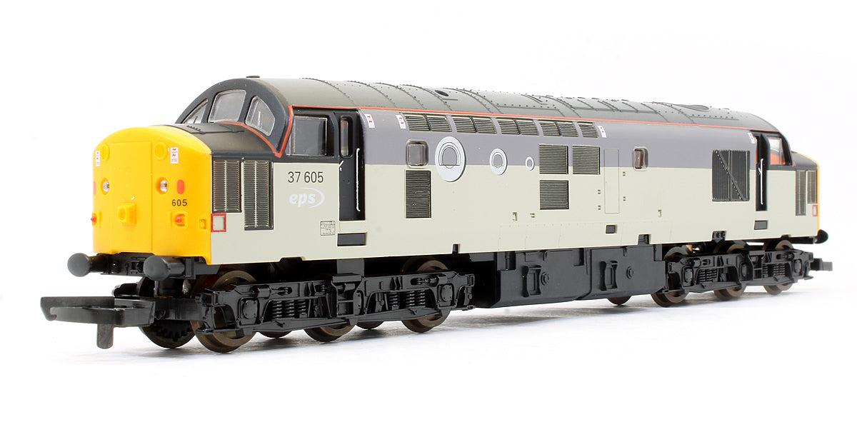 Pre-Owned EPS Triple Grey Class 37605 Diesel Locomotive