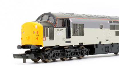 Pre-Owned EPS Triple Grey Class 37605 Diesel Locomotive