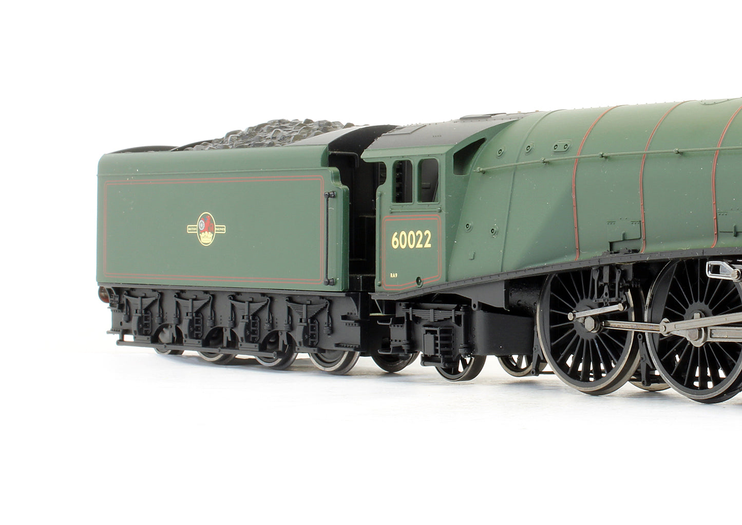 Pre-Owned R2784X RailRoad BR Green 4-6-2 A4 'Mallard' 60022 Steam Locomotive - DCC Fitted