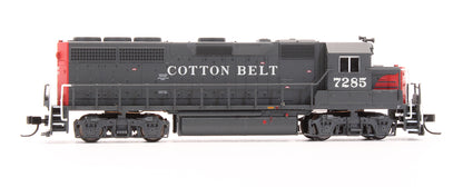 Pre-Owned 53928 GP40 Diesel Locomotive Cotton Belt - Road #7285