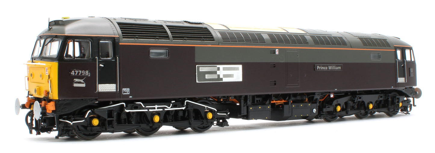 CM-47798-R-SF Class 47 RES Royal Livery 'Prince William' No.47798 Diesel Locomotive - DCC Sound
