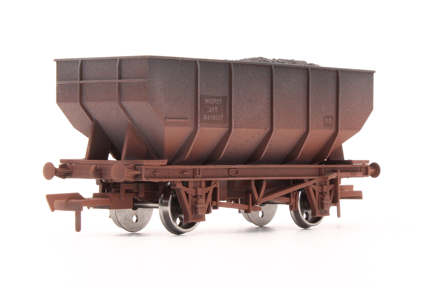 Pre-Owned B1005MHOPW Set Of 5 BR Hopper Wagons - Weathered