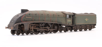 Pre-Owned 31-958 Class A4 60020 'Guillemot' BR Green Late Crest Steam Locomotive - Custom Weathered - DCC Fitted