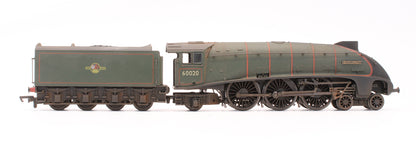 Pre-Owned 31-958 Class A4 60020 'Guillemot' BR Green Late Crest Steam Locomotive - Custom Weathered - DCC Fitted