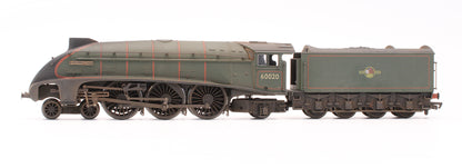 Pre-Owned 31-958 Class A4 60020 'Guillemot' BR Green Late Crest Steam Locomotive - Custom Weathered - DCC Fitted
