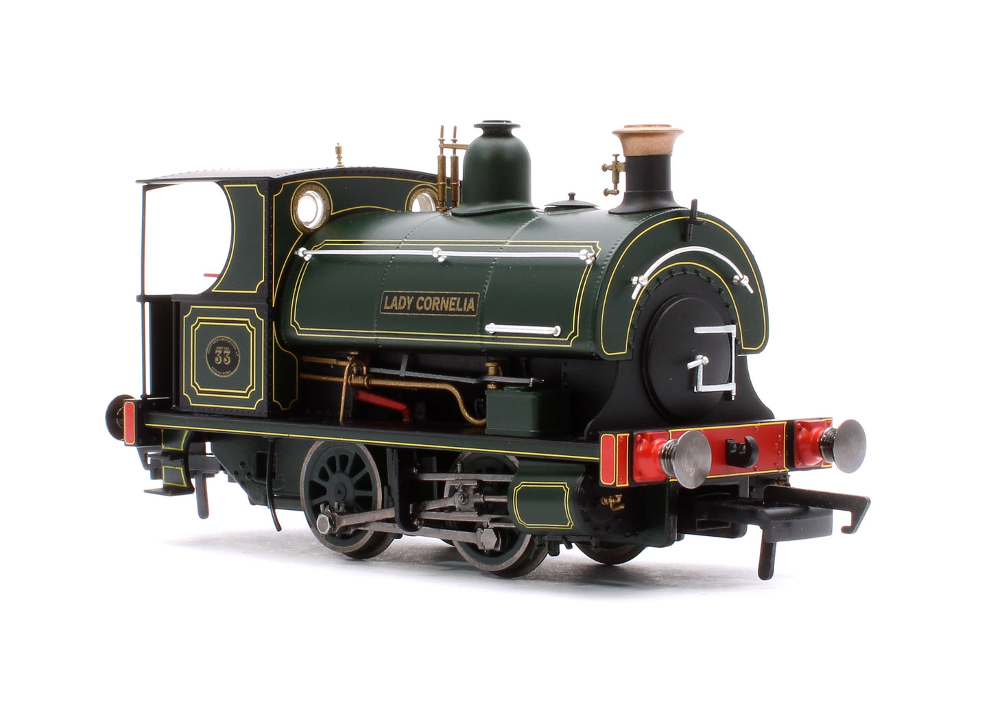 Peckett W4 Class 0-4-0ST 33 'Lady Cornelia' Dowlais Ironworks Green Steam Locomotive