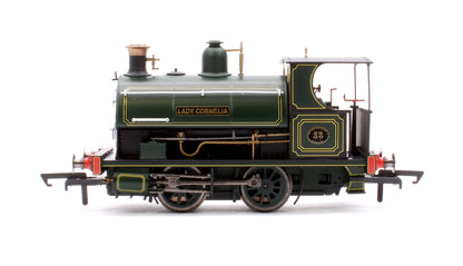 Peckett W4 Class 0-4-0ST 33 'Lady Cornelia' Dowlais Ironworks Green Steam Locomotive