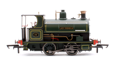 Peckett W4 Class 0-4-0ST 33 'Lady Cornelia' Dowlais Ironworks Green Steam Locomotive