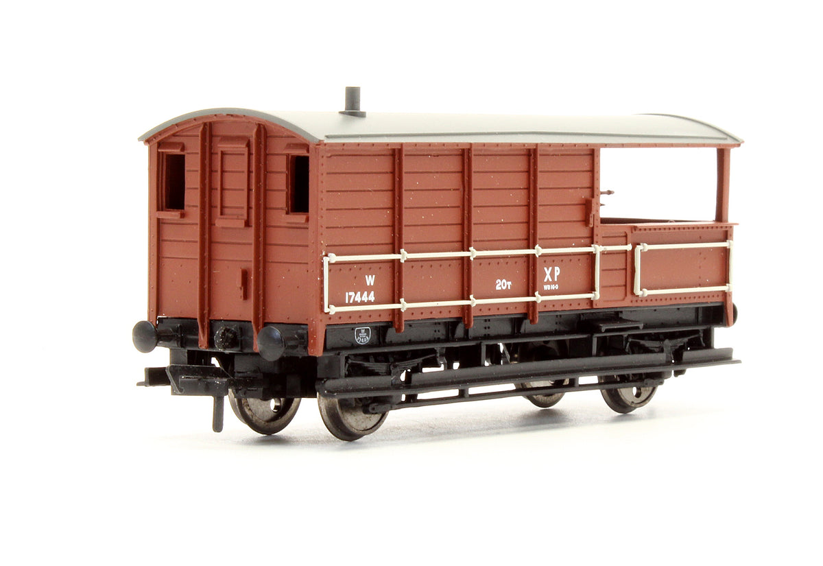 Pre-Owned 33-301F BR Bauxite 20T Toad Brake Van 'W17444'