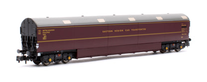 Newton Chambers Car Transporter Eastern Region BR Lined Maroon E96288/289/290E - Pack 1