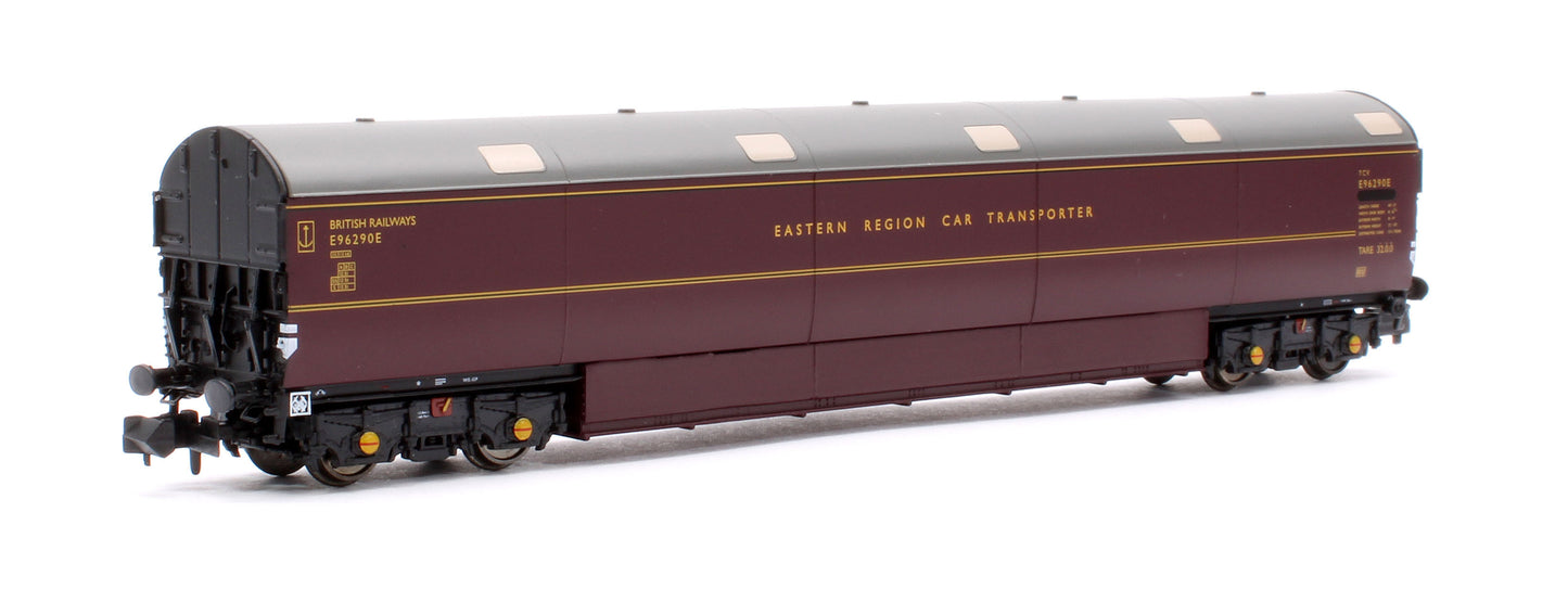 Newton Chambers Car Transporter Eastern Region BR Lined Maroon E96288/289/290E - Pack 1