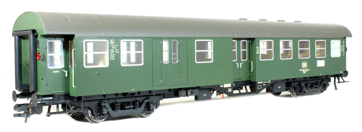 Pre-Owned DB type BDyg 533 "Umbauwagen" / "Rebuild Car". 2nd class with a baggage area.