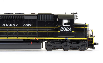 Pre-Owned EMD SD45 Phase IIc Diesel Locomotive Seaboard Coast Line - Road #2024 - DCC Sound