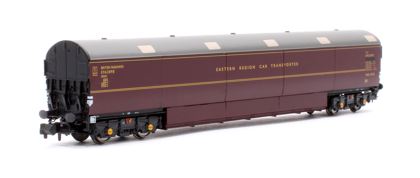 Newton Chambers Car Transporter Eastern Region BR Lined Maroon E96288/289/290E - Pack 1