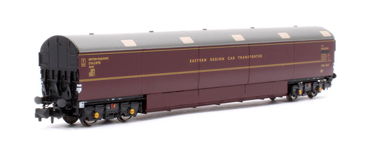 S2303-01B Newton Chambers Car Transporter Eastern Region BR Lined Maroon E96289E