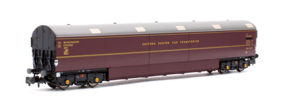 Newton Chambers Car Transporter Eastern Region BR Lined Maroon E96286/293/297E - Pack 2