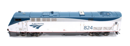 HO P40DC Diesel Locomotive, Amtrak, Phase V #824