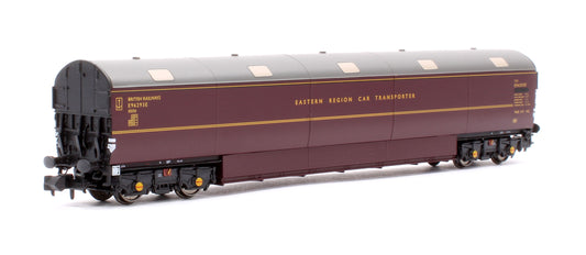 S2303-02B Newton Chambers Car Transporter Eastern Region BR Lined Maroon E96293E