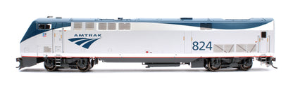 HO P40DC Diesel Locomotive, Amtrak, Phase V #824