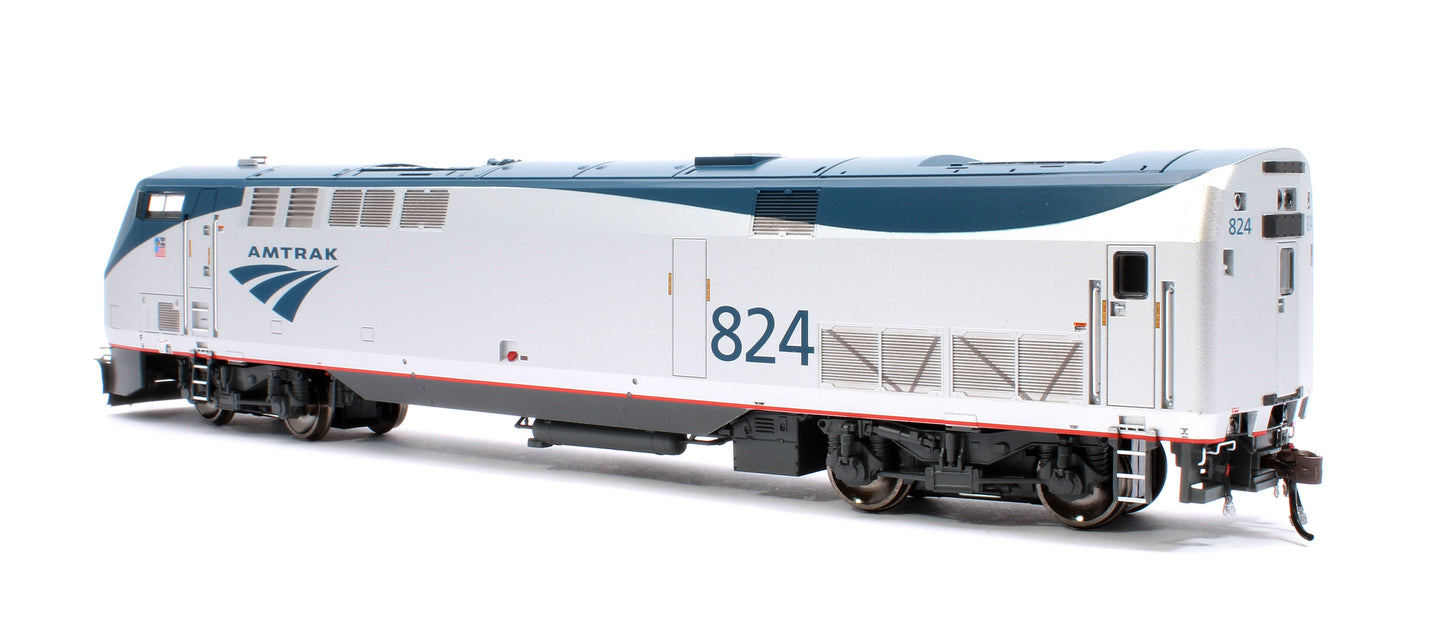 HO P40DC Diesel Locomotive, Amtrak, Phase V #824