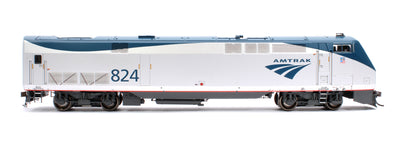 HO P40DC Diesel Locomotive, Amtrak, Phase V #824